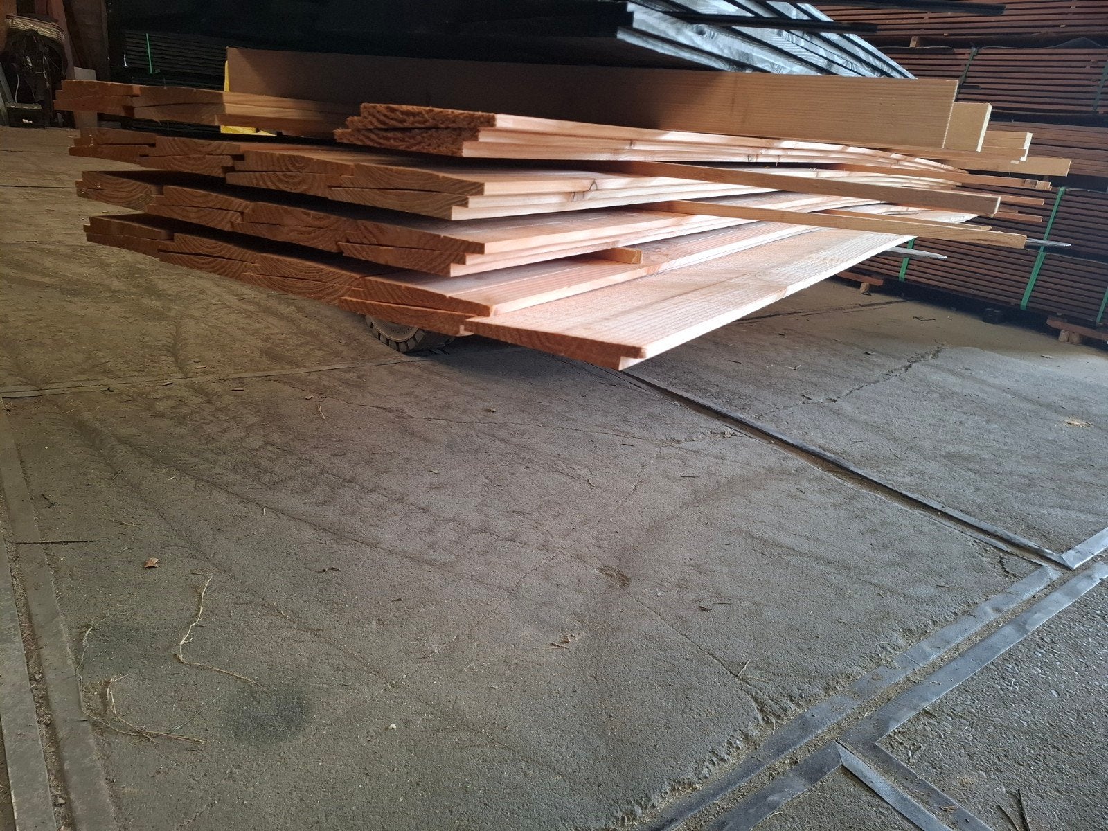 partij 31 st douglas zweeds rabat planken 4 m bezorgen mogel, Tuin en Terras, Palen, Balken en Planken, Ophalen, Nieuw, 250 cm of meer
