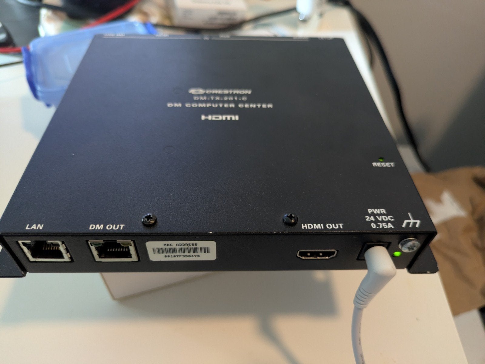 Meerdere Crestron DM-TX-201-C DigitalMedia Transmitter HDMI, Ophalen of Verzenden, Gebruikt, Video