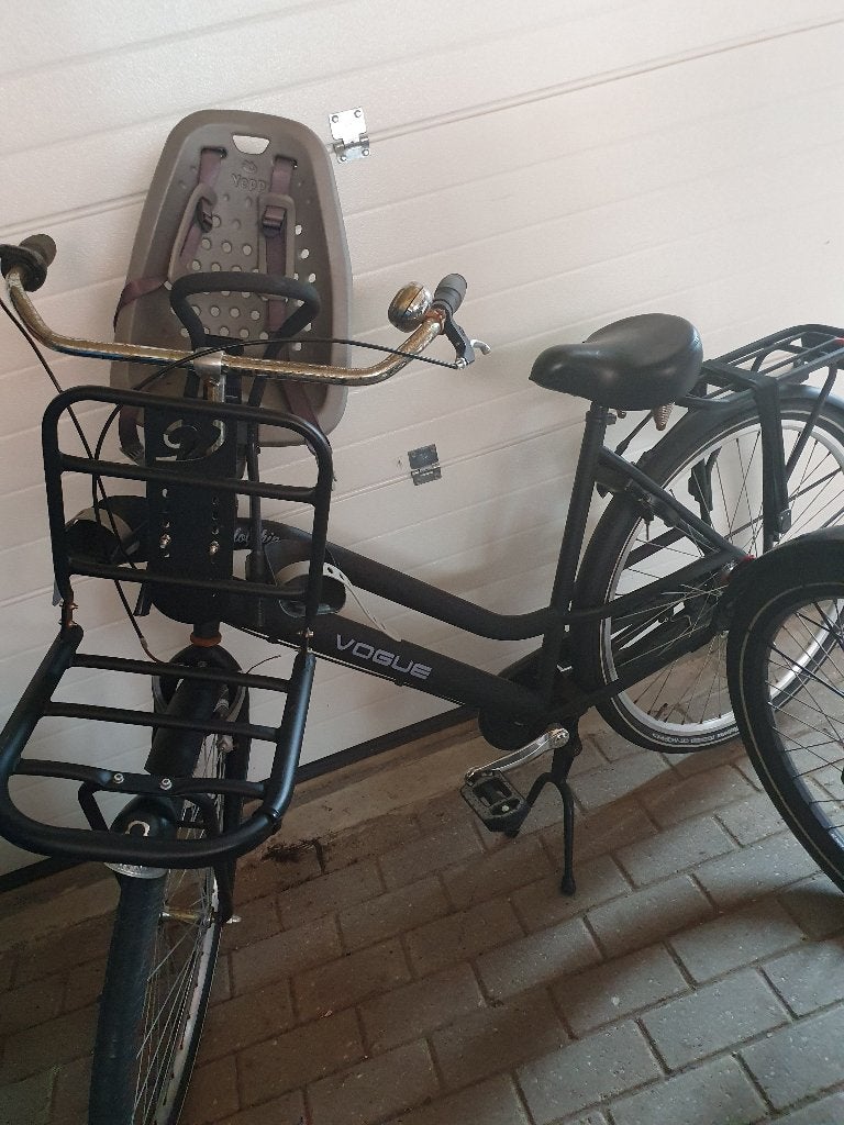 Vogue Transportfiets (Zwart)met Shimano Nexus 3, Versnellingen, 56 cm of meer, Zo goed als nieuw, Ophalen