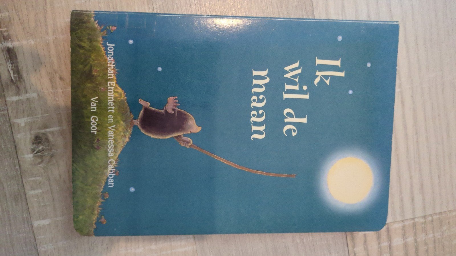 Ik wil de maan - Jonathan Emmett & Vanessa Cabban, Boeken, Ophalen, Gelezen, Jonathan Emmett en Vanessa Cabban, 2 tot 3 jaar