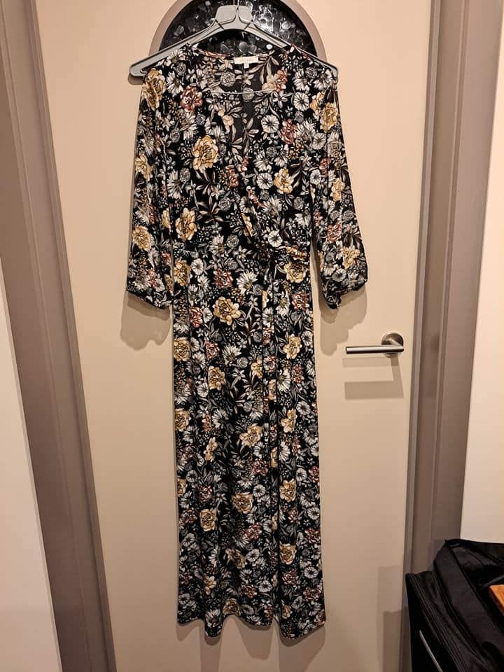 Maxi jurk, Bel & Bo, mt 40, Kleding | Dames, Ophalen of Verzenden, Zo goed als nieuw, Maat 38/40 (M), Onder de knie