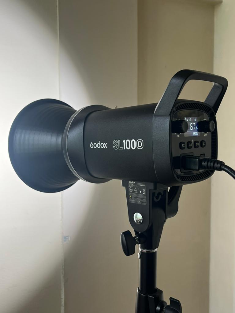 Godox LED daglicht lamp studio, Audio, Tv en Foto, Fotografie | Fotostudio en Toebehoren, Ophalen, Zo goed als nieuw, Lamp of Flitsset
