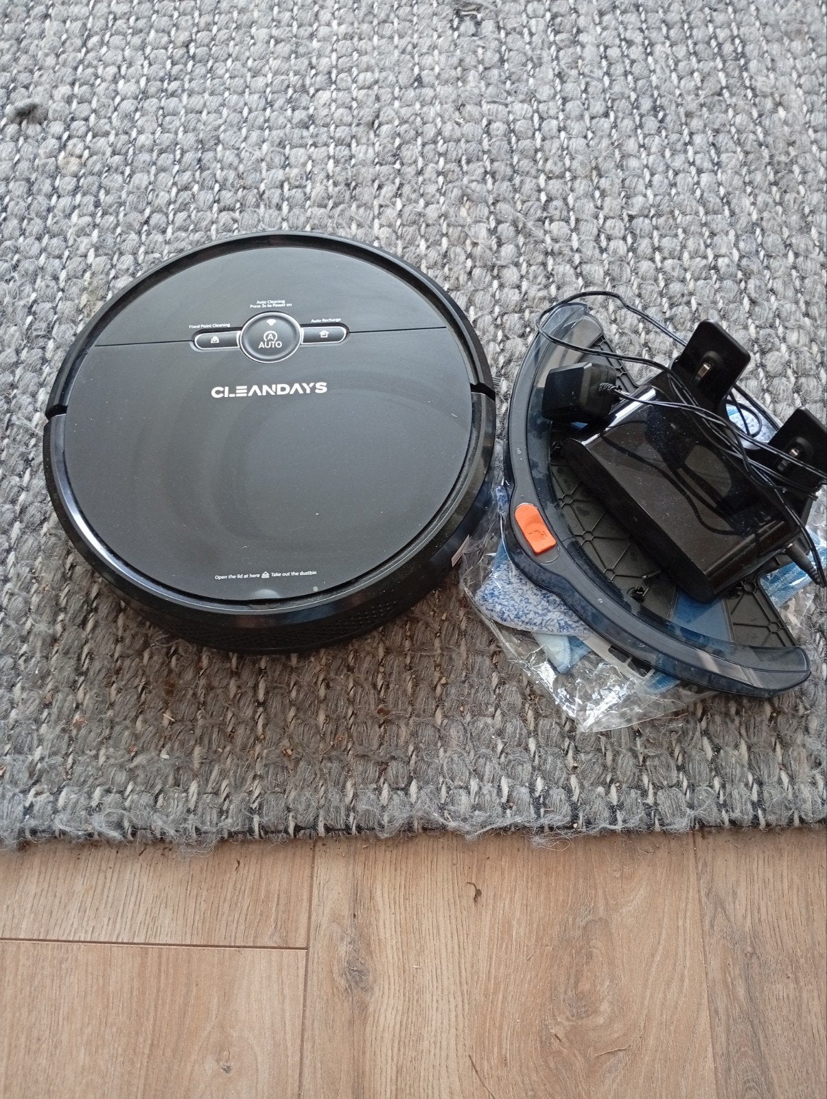 robot stofzuiger  cleandays werkt goed, Ophalen of Verzenden, Zo goed als nieuw