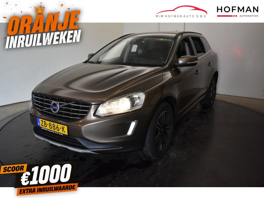 Volvo XC60 2.0 D3 FWD R-Design Vol Leder Trekhaak Navi, Auto's, Volvo, 4 cilinders, Leder, Bedrijf, SUV of Terreinwagen