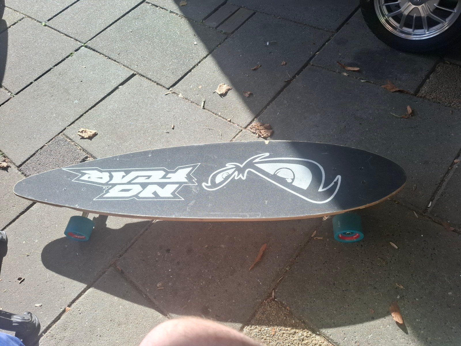 No Fear Longboard Skateboard - Gebruikt, Ophalen of Verzenden, Gebruikt, Skateboard, Longboard