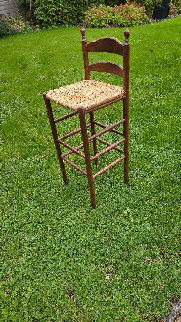 Barkruk, Ophalen, Gebruikt, Hout, 60 tot 90 cm