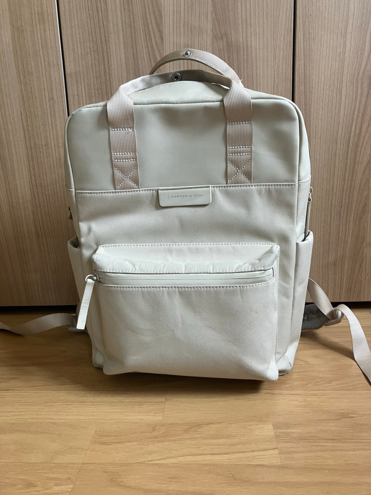 Stijlvolle Kapten & Son rugzak - Zo goed als nieuw, Sieraden, Tassen en Uiterlijk, Tassen | Rugtassen, 25 tot 40 cm, Ophalen of Verzenden