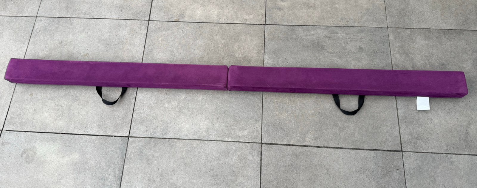 Opvouwbare turnbalk, balk, evenwichtsbalk, Ophalen of Verzenden, Zo goed als nieuw, Paars, Materiaal