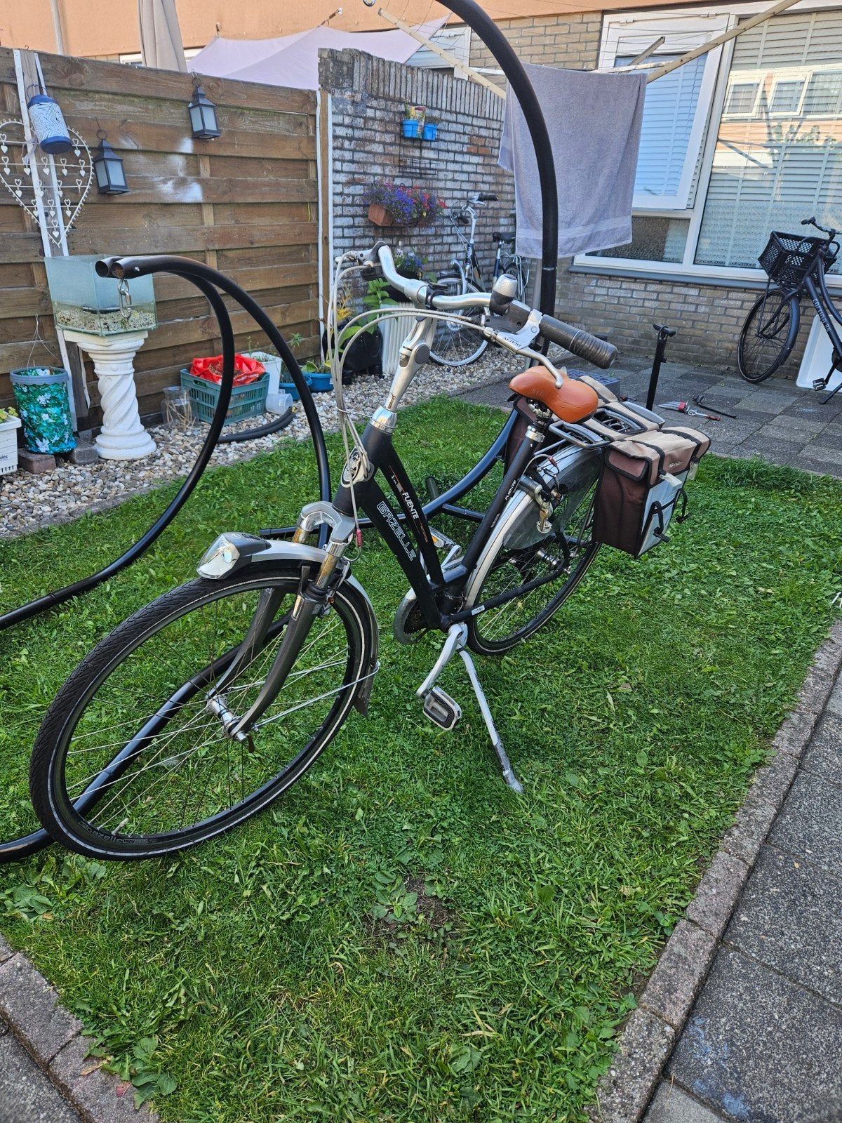 Gazelle Fuente Damesfiets met 8 versnellingen, Velgrem, Versnellingen, Ophalen of Verzenden, Gazelle