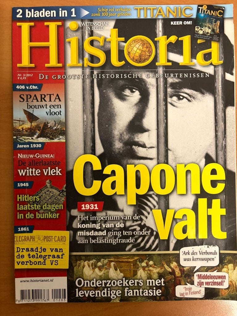 8 Historia tijdschriften uit 2012, Ophalen of Verzenden, Gelezen, Wetenschap en Natuur