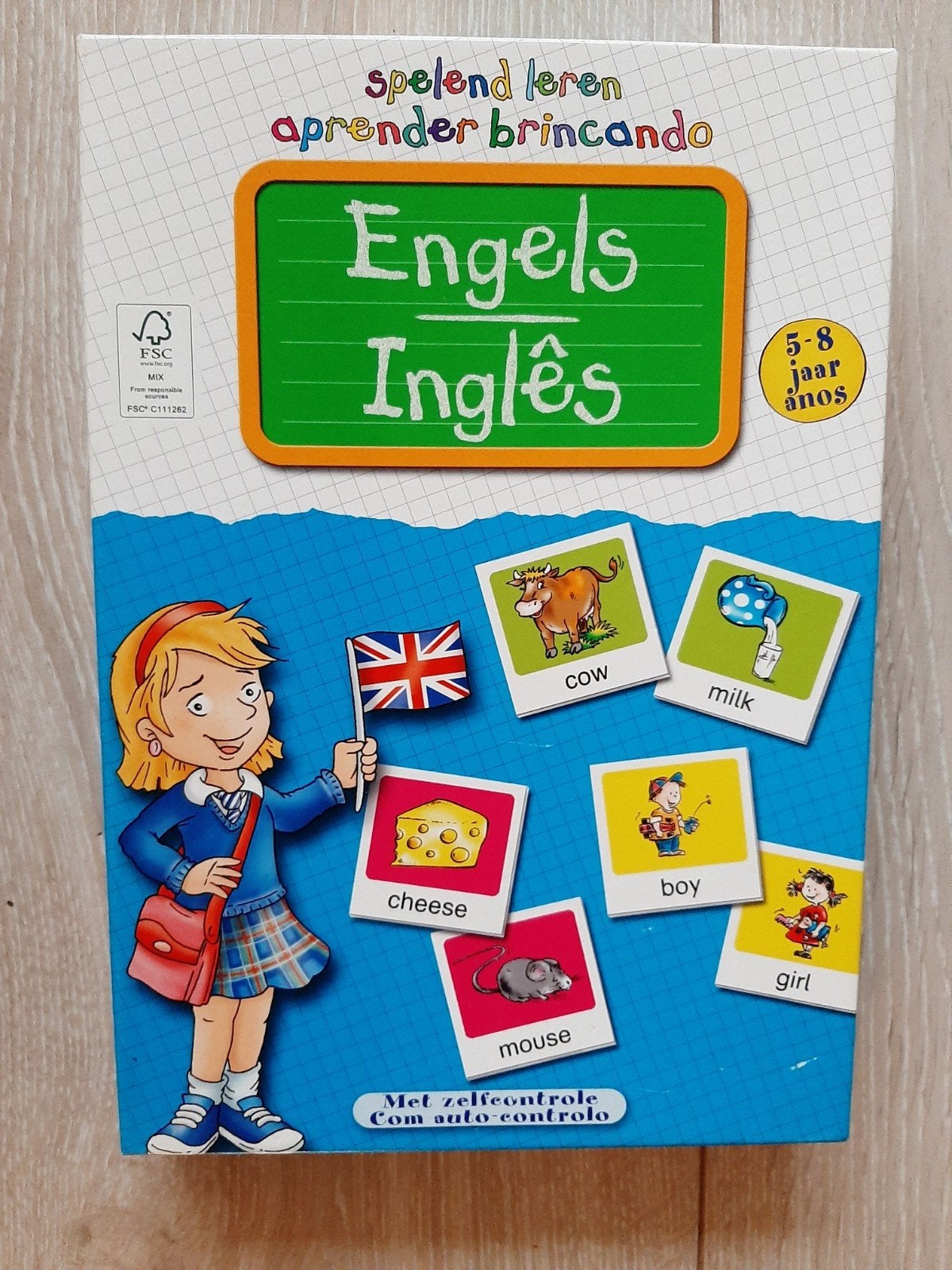 Engels Spelend Leren Bingo en Memo Innovakids, Ophalen of Verzenden, Gebruikt, Taal en Lezen