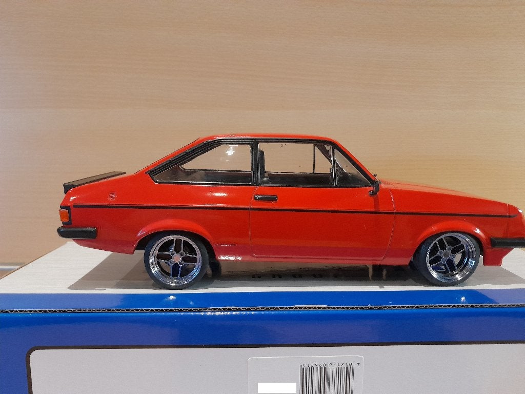 Ford Escort RS2000 Rood Ronal RS Velgen MCG 1:18, Ophalen of Verzenden, Gebruikt, Auto, Overige merken