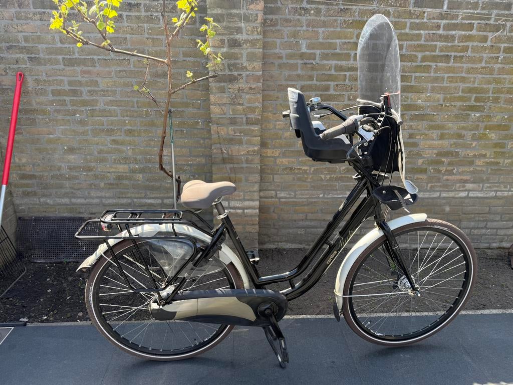 Moederfiets Cortina roots 28 inch 7 versnellingen, Fietsen en Brommers, Fietsen | Dames | Moederfietsen, Overige merken, 2 zitjes