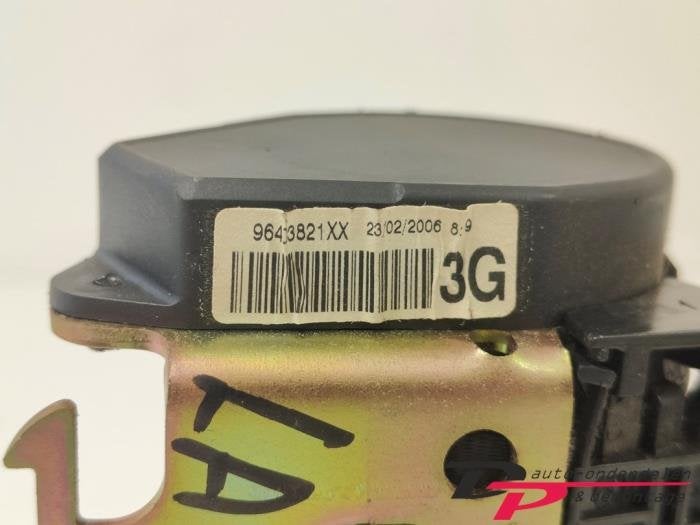 Veiligheidsgordel links-achter van een Peugeot 307, Gebruikt, -, -, Ophalen of Verzenden