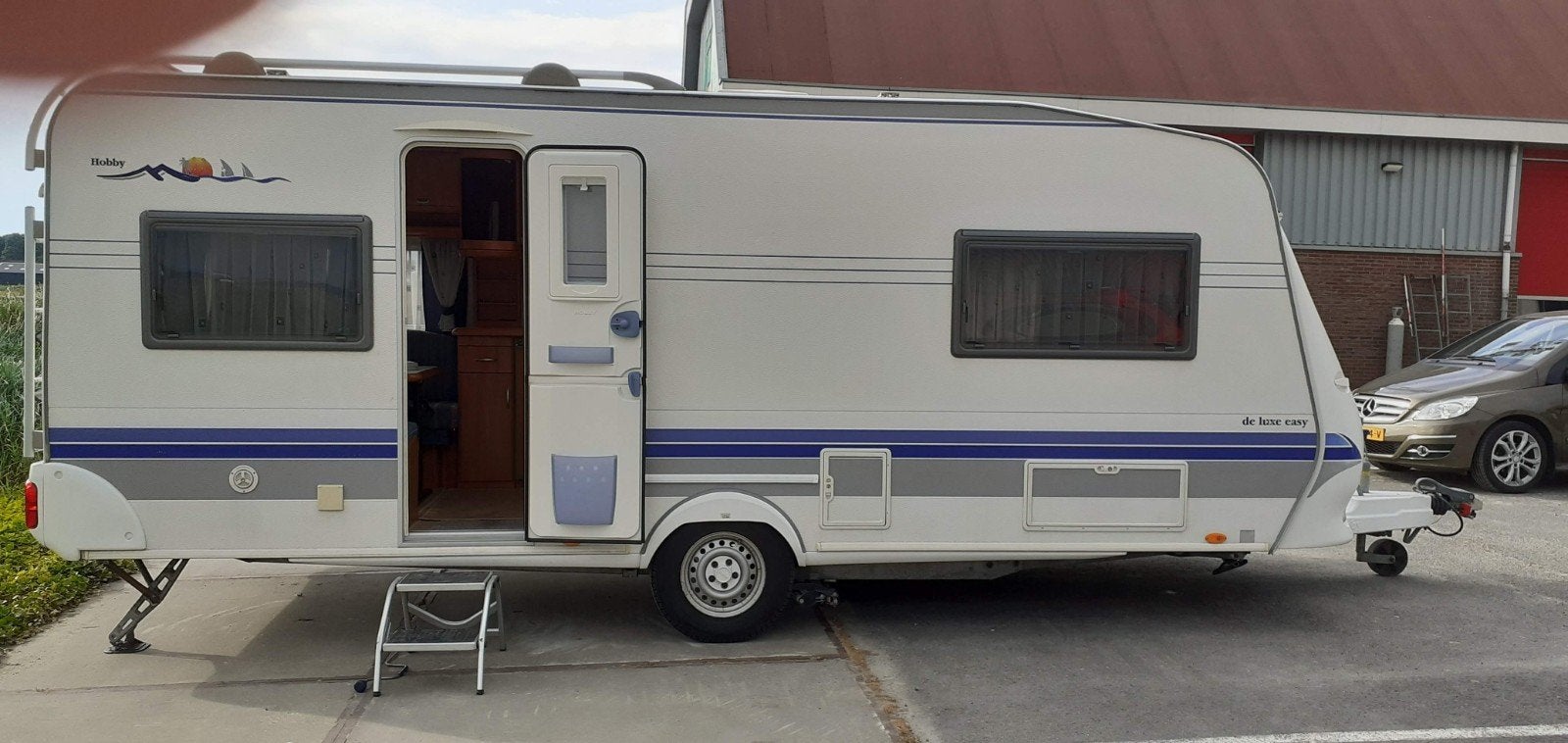 Hobby 540 de luxe van 2006, Rondzit, Hobby, Particulier, Kachel