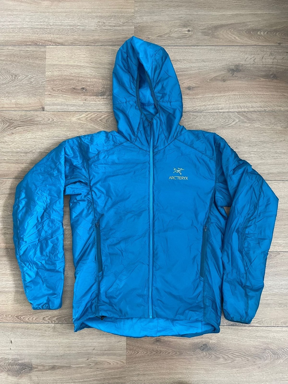 Arc'teryx Nuclei FL Jas Maat M - Lichtgewicht en Compact, Kleding | Heren, Jassen | Zomer, Zo goed als nieuw, Maat 48/50 (M), Blauw