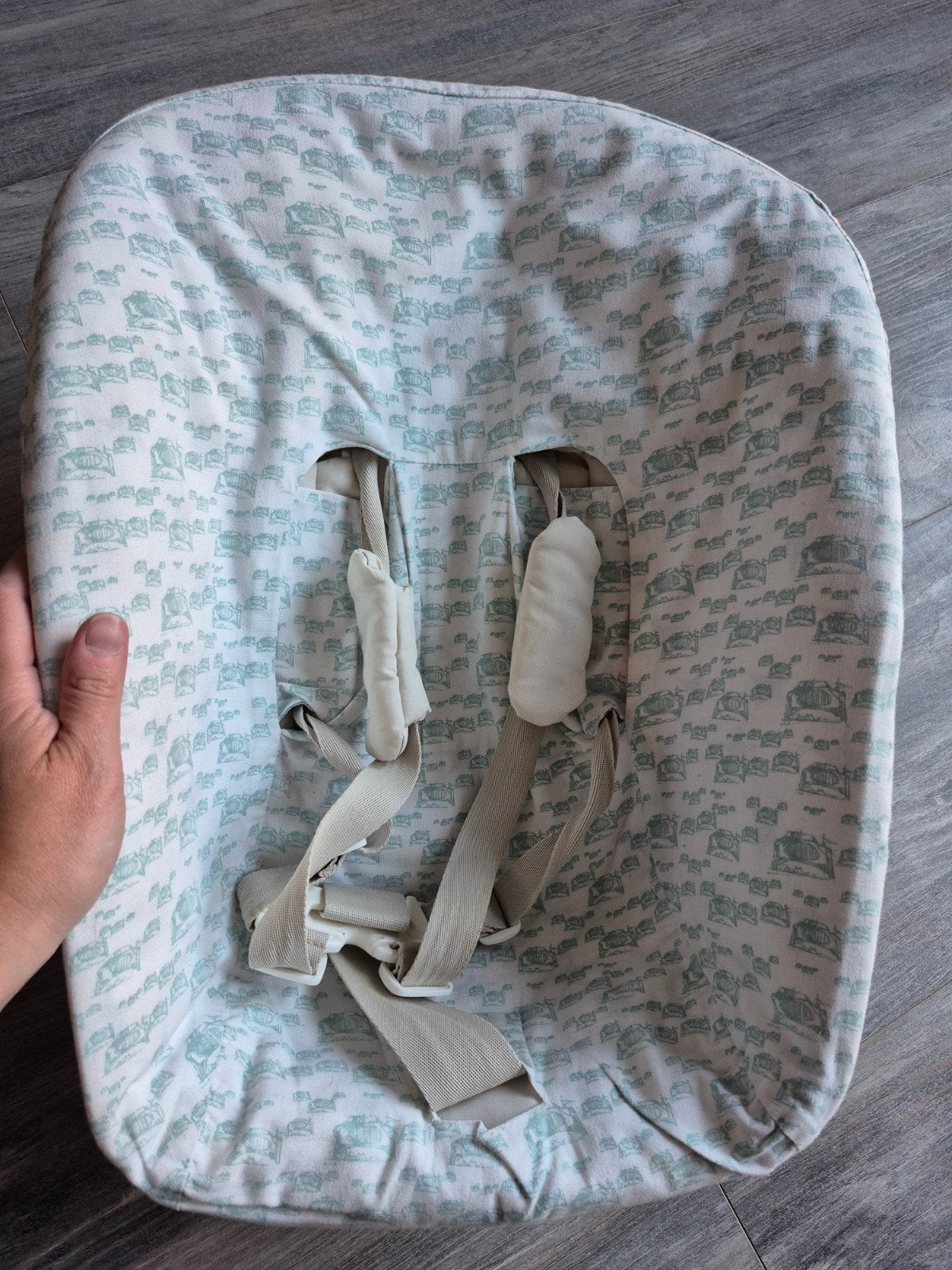 Stokke newborn set inclusief hoes, Ophalen of Verzenden, Gebruikt, Overige typen, Gordel(s)