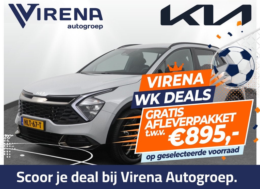 Kia Sportage 1.6 T-GDi Plug-in Hybrid AWD Dark Edition Autom, Auto's, Kia, Automaat, Gebruikt, 4 cilinders, Vierwielaandrijving