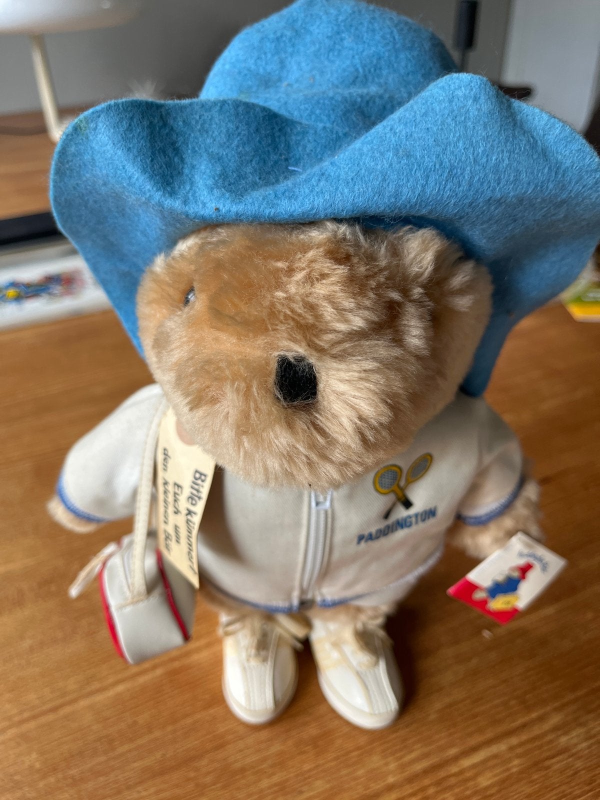 Paddington Beer in Tennis Outfit - Vintage Knuffel, Ophalen, Gebruikt, Overige merken, Overige karakters
