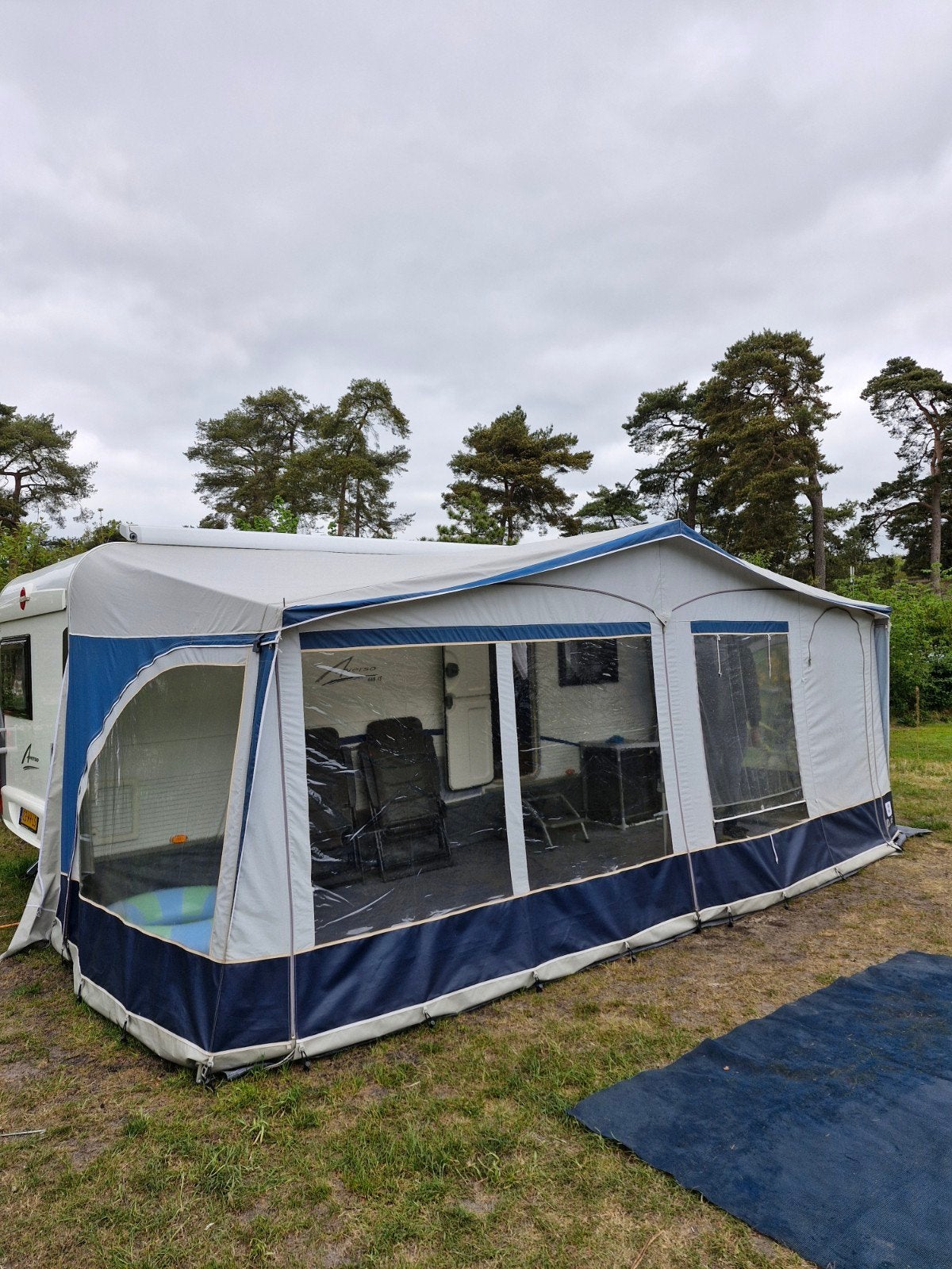 Walker voortent maat 13, Caravans en Kamperen, Tenten, Ophalen, Tot en met 4