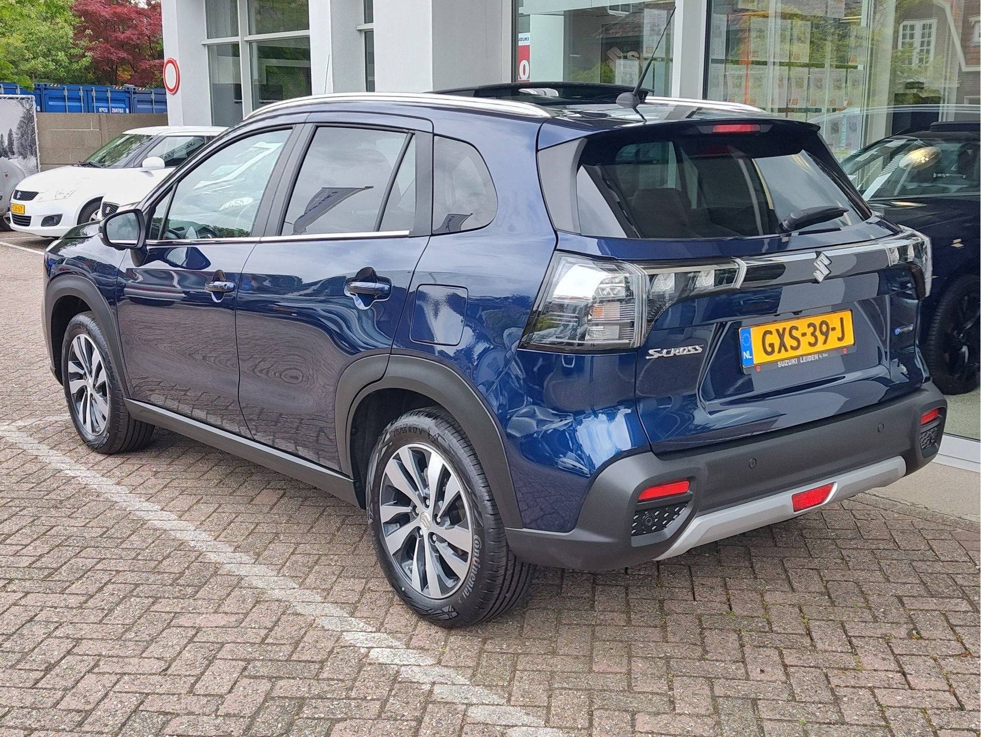 Suzuki S-Cross 1.5 HYBRID STYLE AUTOMAAT Open dak | 360 Came, Auto's, Suzuki, 12 maanden, Gebruikt, 4 cilinders, Origineel Nederlands