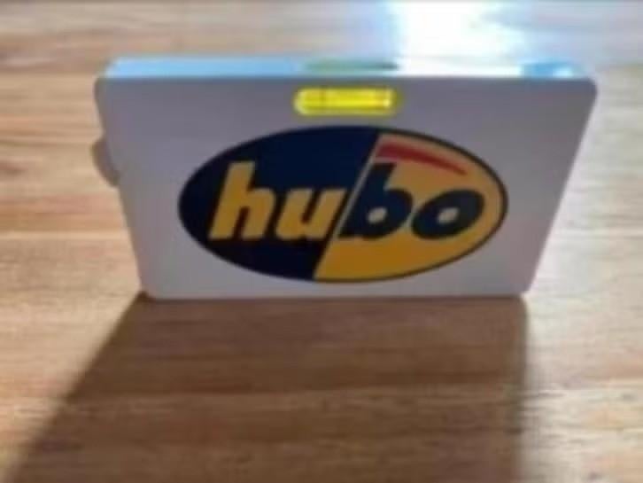 Hubo : rolmaat en waterpas ( reclame ), Ophalen of Verzenden, Zo goed als nieuw, Gebruiksvoorwerp