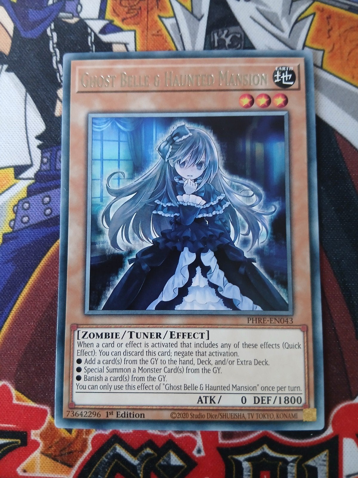 Ghost Belle & Haunted Mansion - Rare PHRE - Yu-Gi-Oh, Ophalen, Zo goed als nieuw