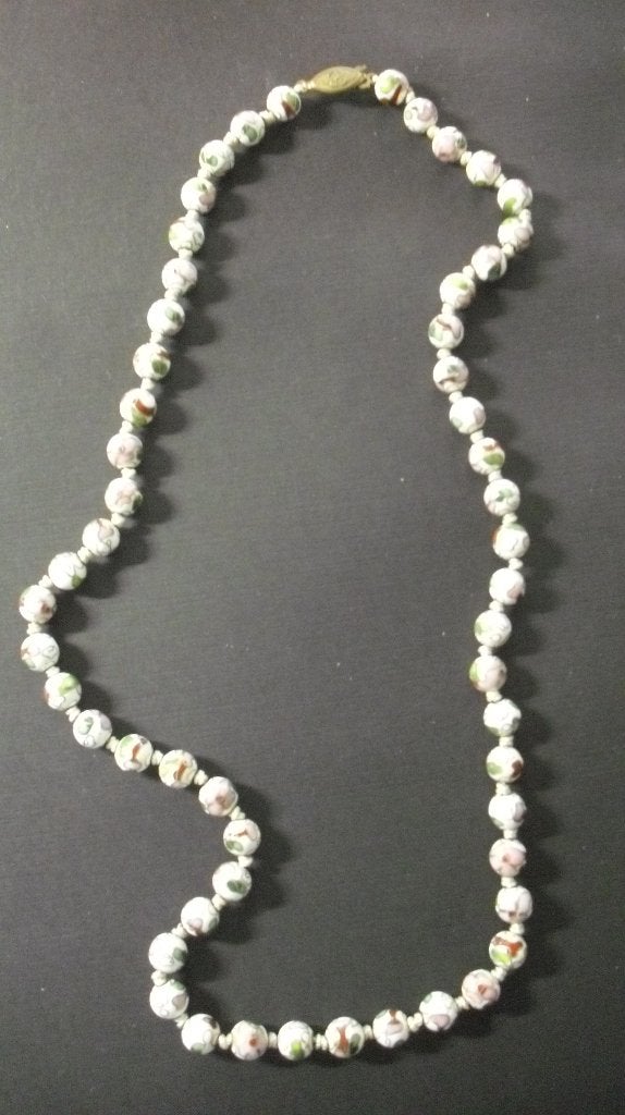 Cloisonné-Ketting, Verzenden, Zo goed als nieuw, Overige materialen