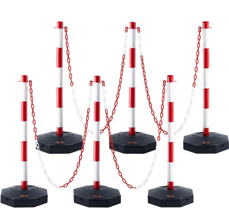 Verkeersafzetting Palen      µ0a, Tuin en Terras, Ophalen of Verzenden, Minder dan 180 cm, Palen