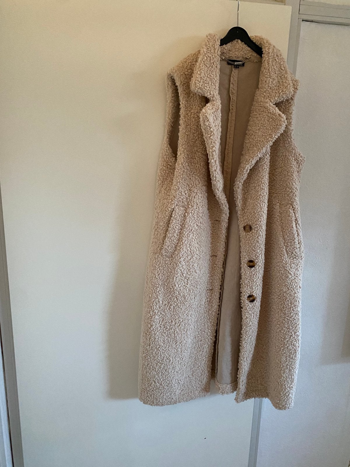 Teddy bodywarmer, Ophalen of Verzenden, Zo goed als nieuw, Beige