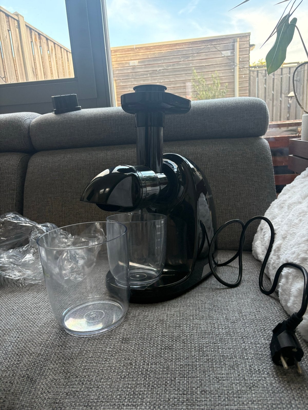 Slowjuicer KitchenBrothers - Zo goed als nieuw, Witgoed en Apparatuur, Ophalen of Verzenden, Zo goed als nieuw