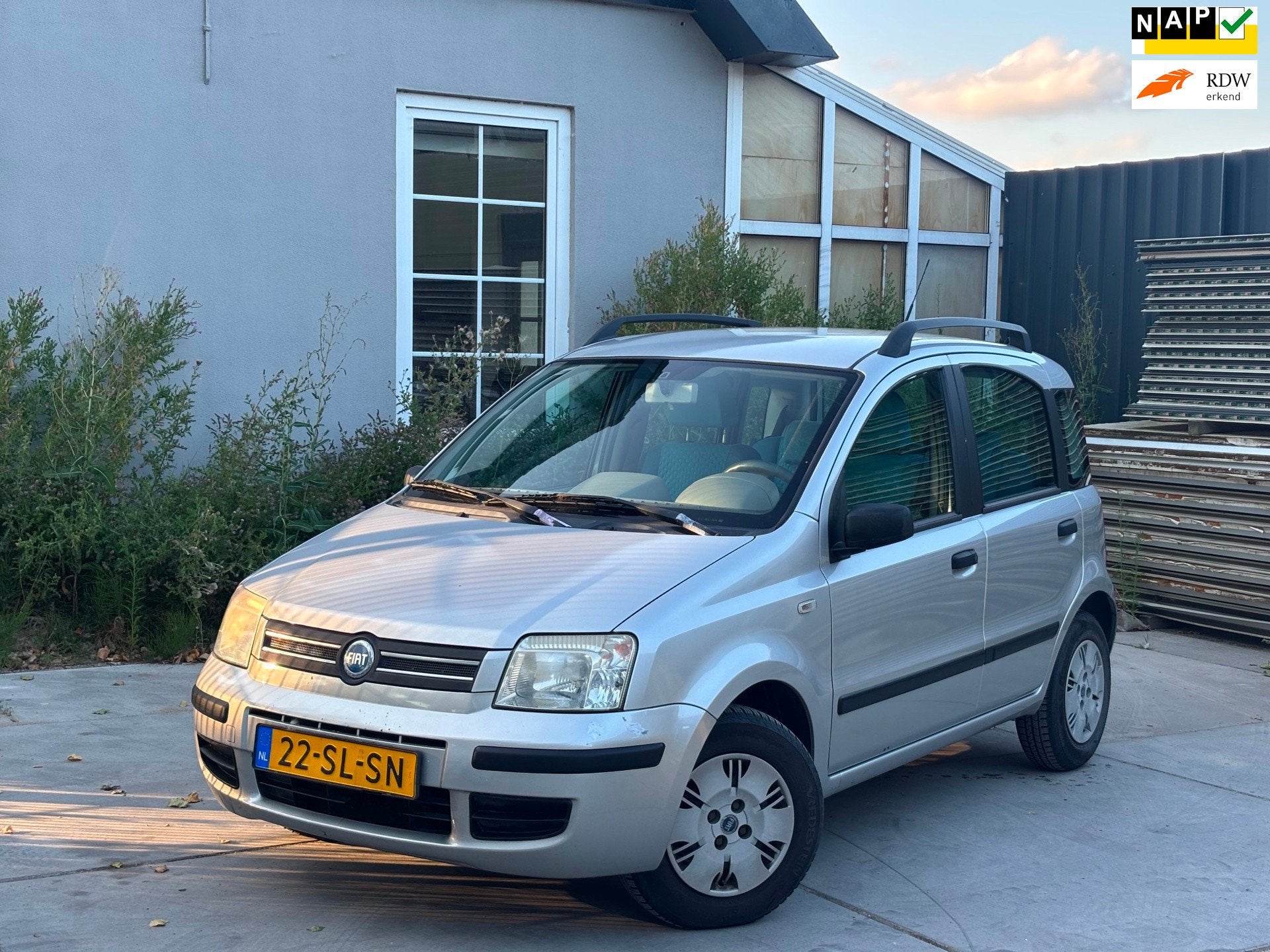 Fiat Panda 1.2 Navigator | Nieuwe APK | El. Ramen | Hoge ins, Voorwielaandrijving, Gebruikt, Origineel Nederlands, Bedrijf