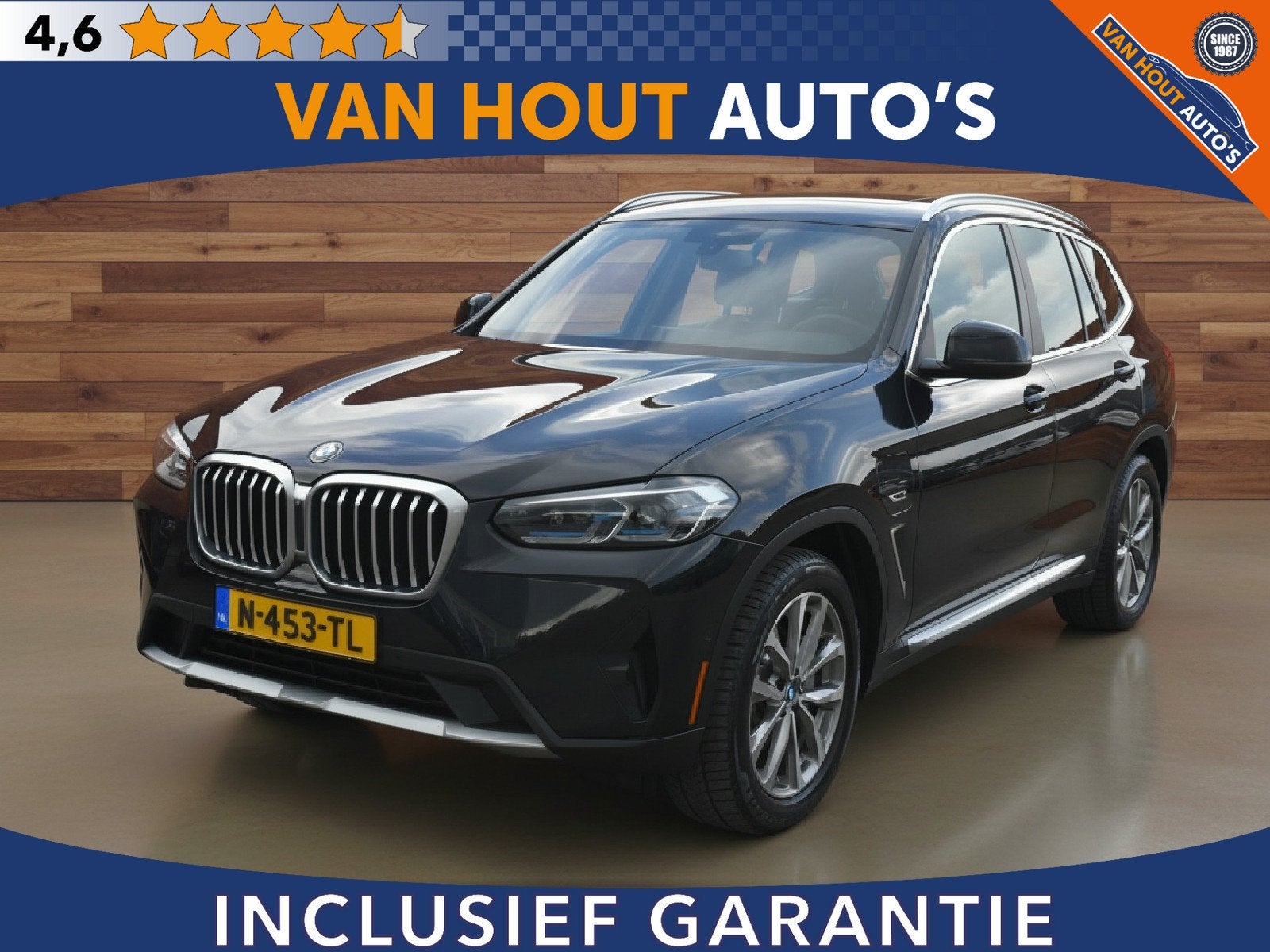 BMW X3 xDrive30e Business Edition Plus (bj 2022, automaat), Gebruikt, Automatische klimaatregeling, Zwart, Bedrijf