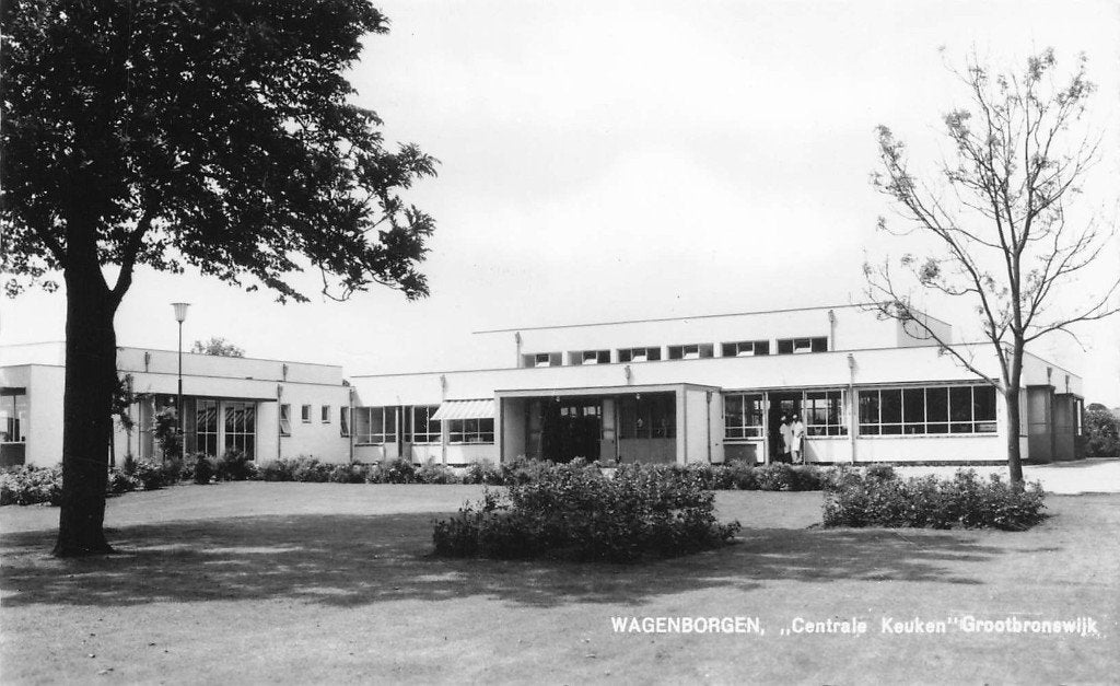 JP209 Wagenborgen Centr Keuken Groot Bronswijk 1966, Verzenden, 1960 tot 1980, Gelopen, Groningen