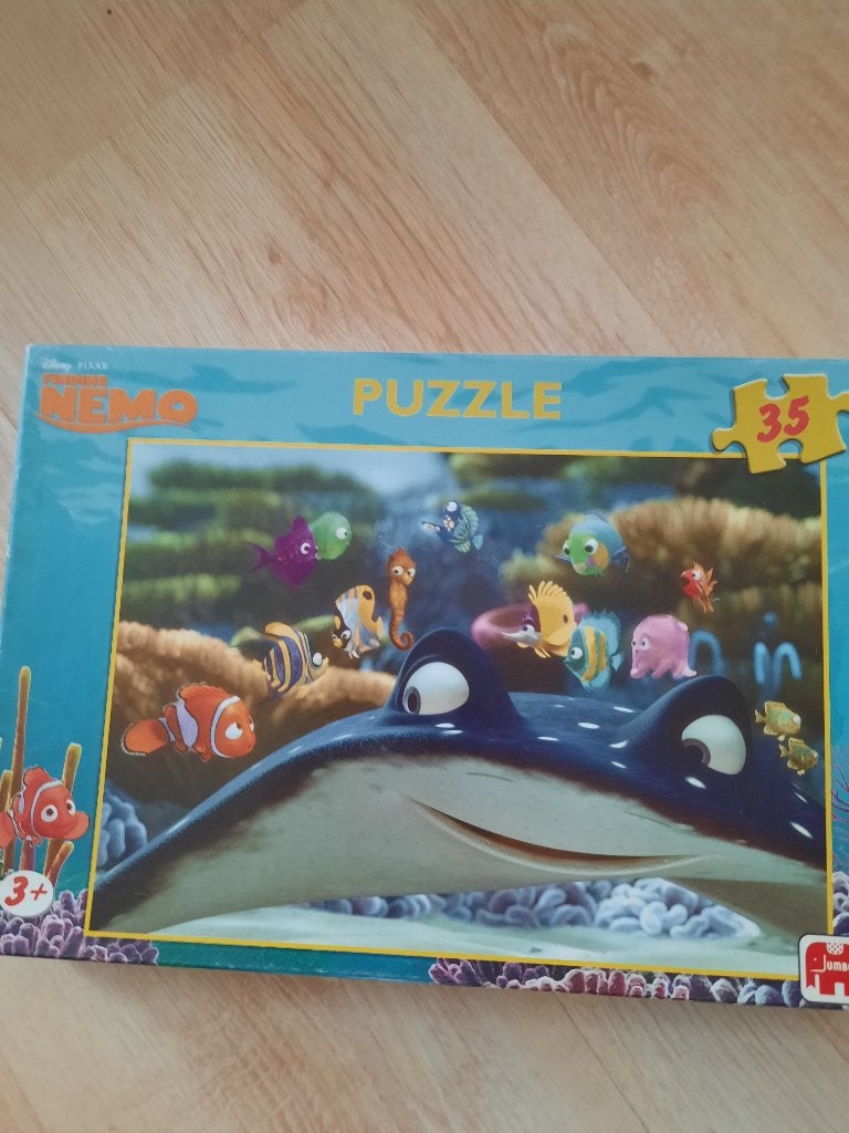 Nemo puzzel 35 stuks, 2 soorten, Ophalen of Verzenden, 10 tot 50 stukjes, Gebruikt, 2 tot 4 jaar