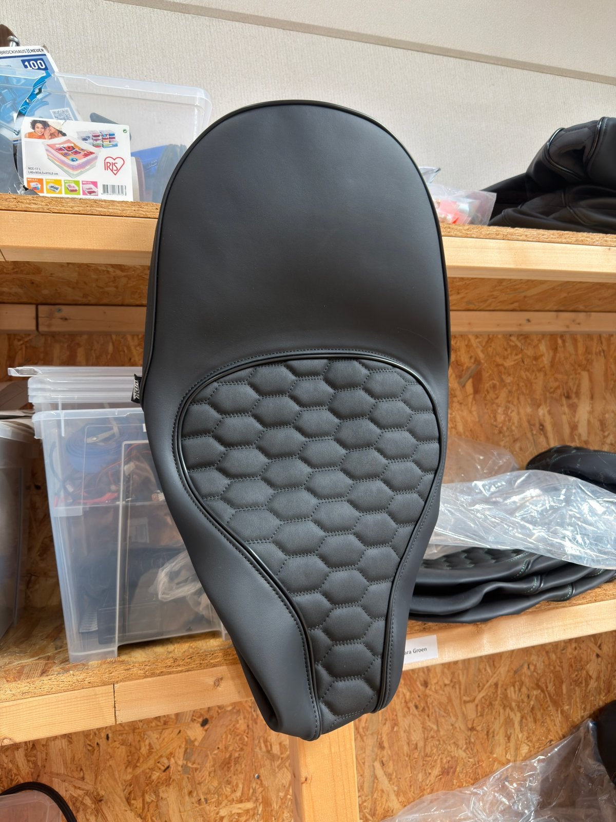 Vespa RS zadelhoes single seat , Alcantara, Ophalen of Verzenden, Nieuw, Zadel, Vespa