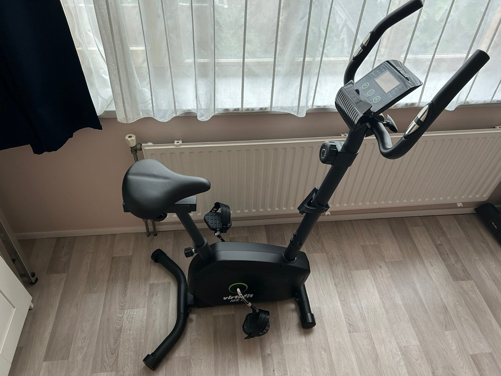 Hometrainer met gratis sportaccesoires