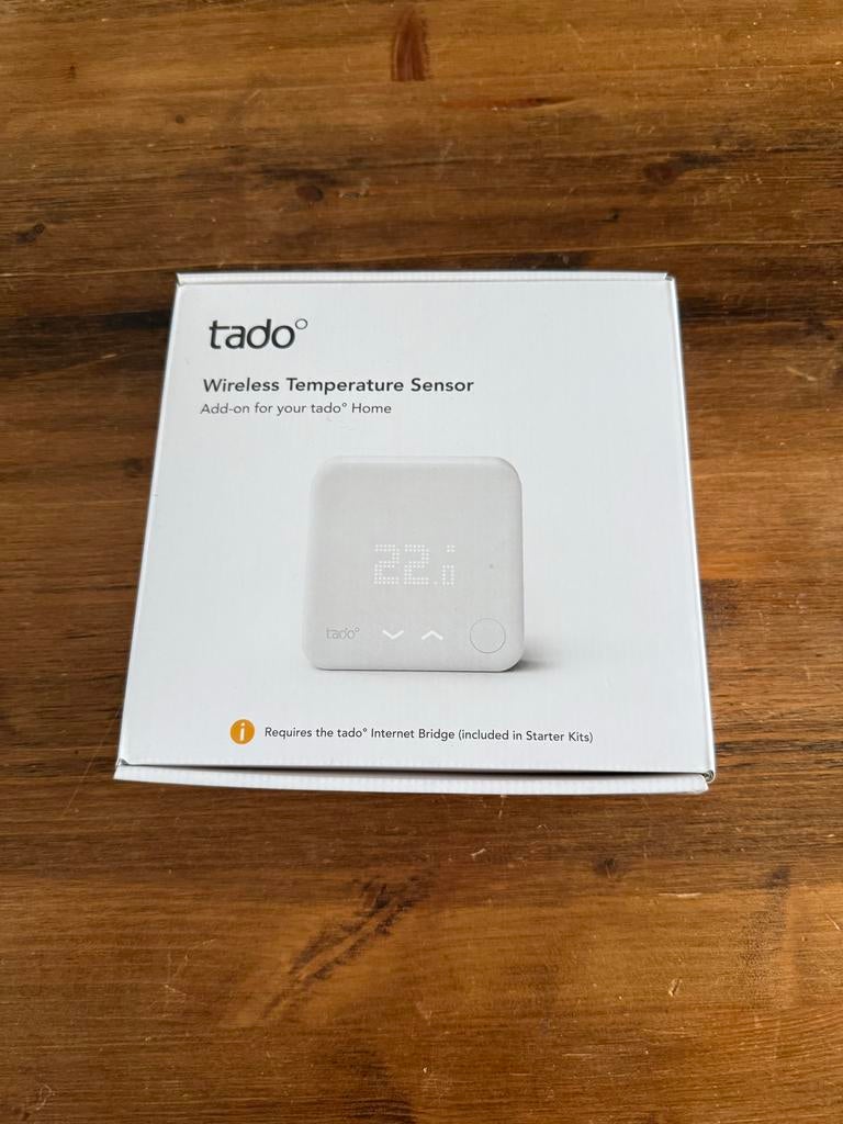 Tado draadloze temperatuursensor (V3+), Ophalen, Slimme thermostaat, Zo goed als nieuw