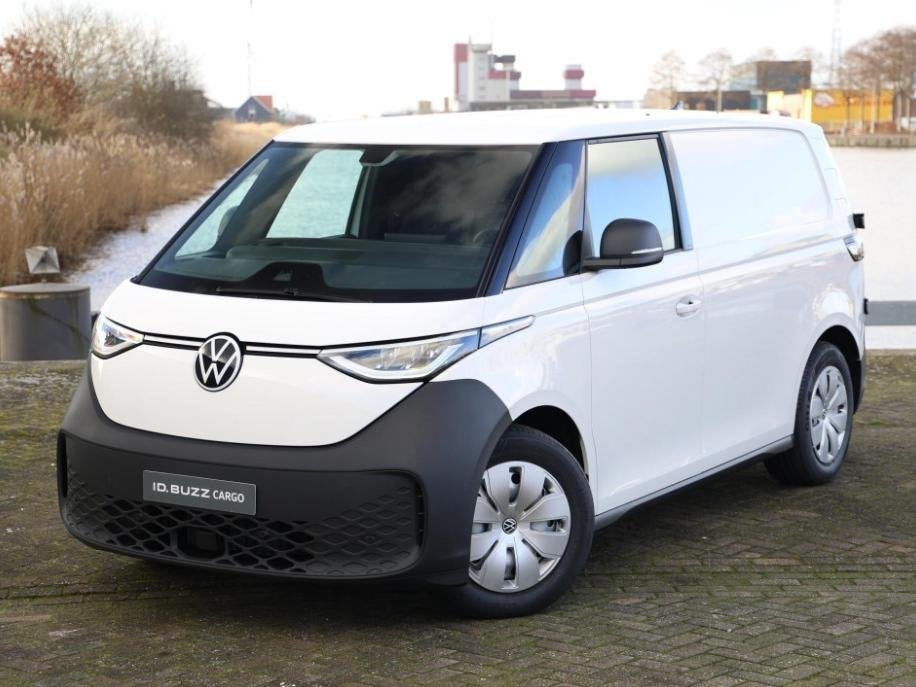 Volkswagen ID. Buzz Cargo Economy Limited Edition Elektromot, Auto's, Automaat, Zwart, Volkswagen, Wit
