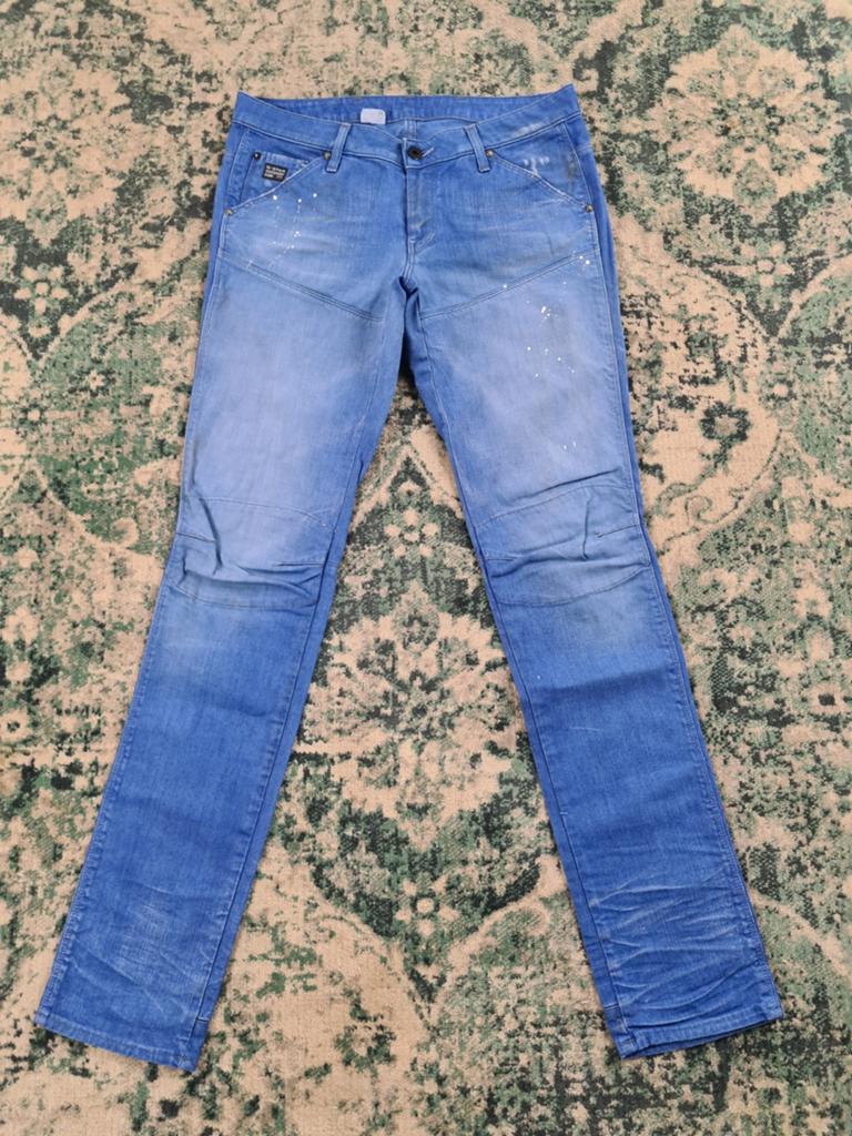 G-star raw 5620 slim Tapered W30 L34 Dames Tulsi3034, Blauw, Ophalen of Verzenden, W30 - W32 (confectie 38/40), G-STAR RAW