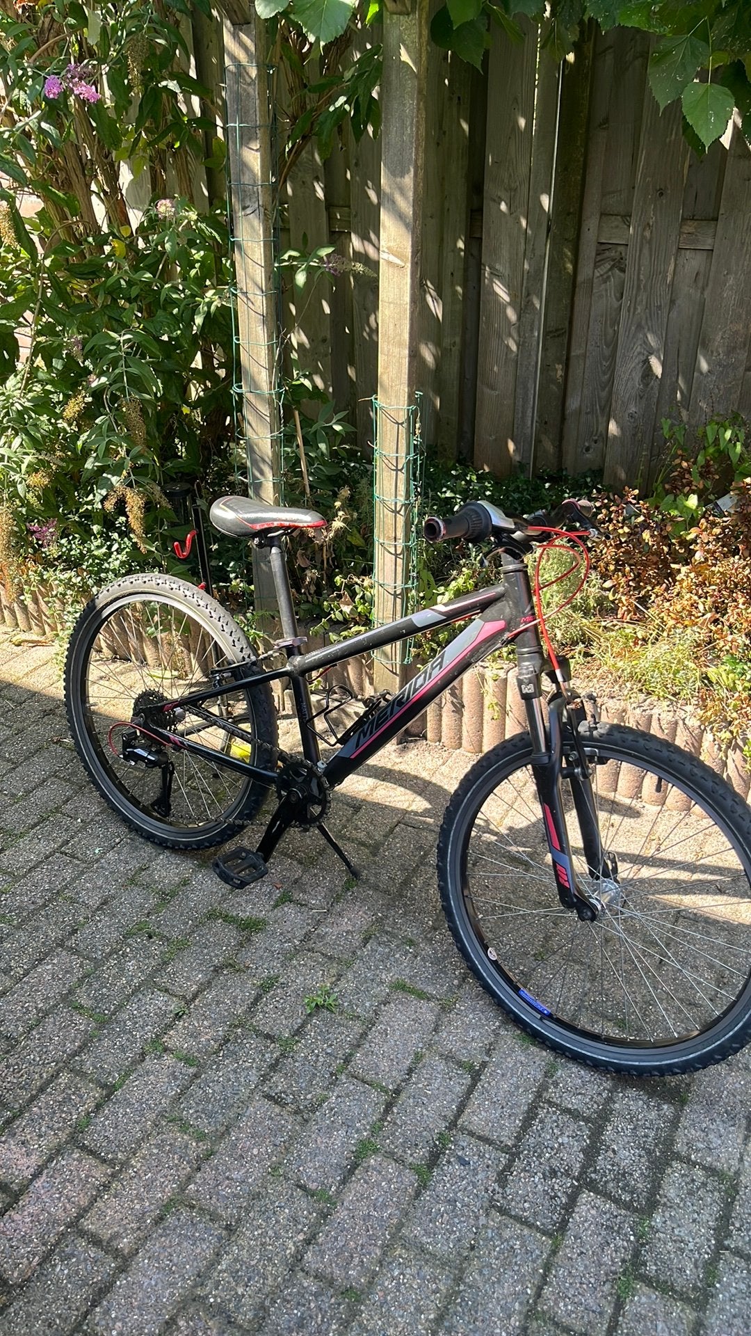 Kinder mountainbike 24 inch, Ophalen, Gebruikt, Velgrem, Aluminium