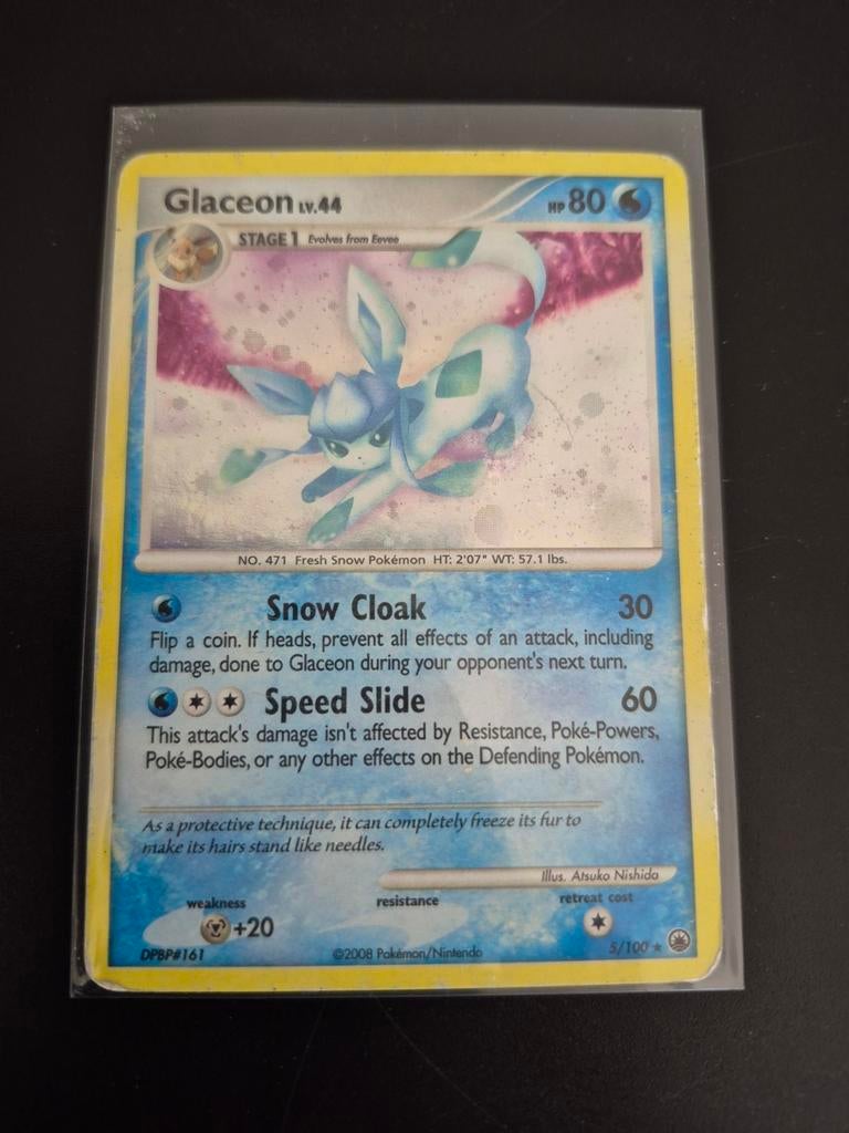 Glaceon 5/100 - Majestic Dawn Pokémon Kaart, Ophalen, Gebruikt, Losse kaart