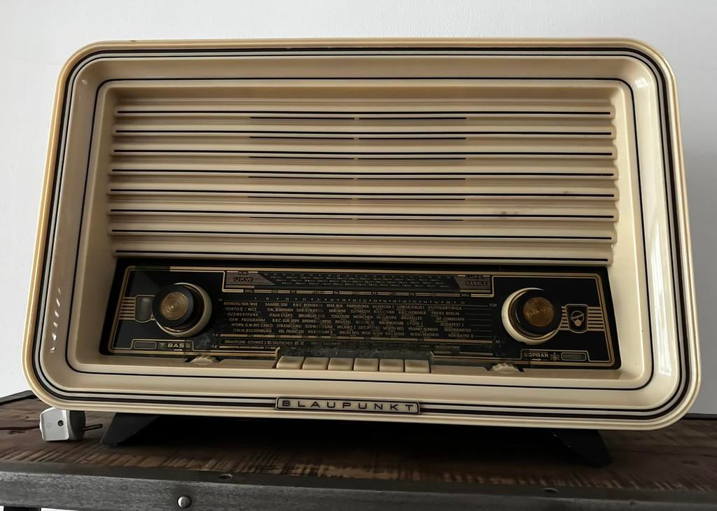 Vintage, radio, Blaupunkt, Antiek en Kunst, Ophalen