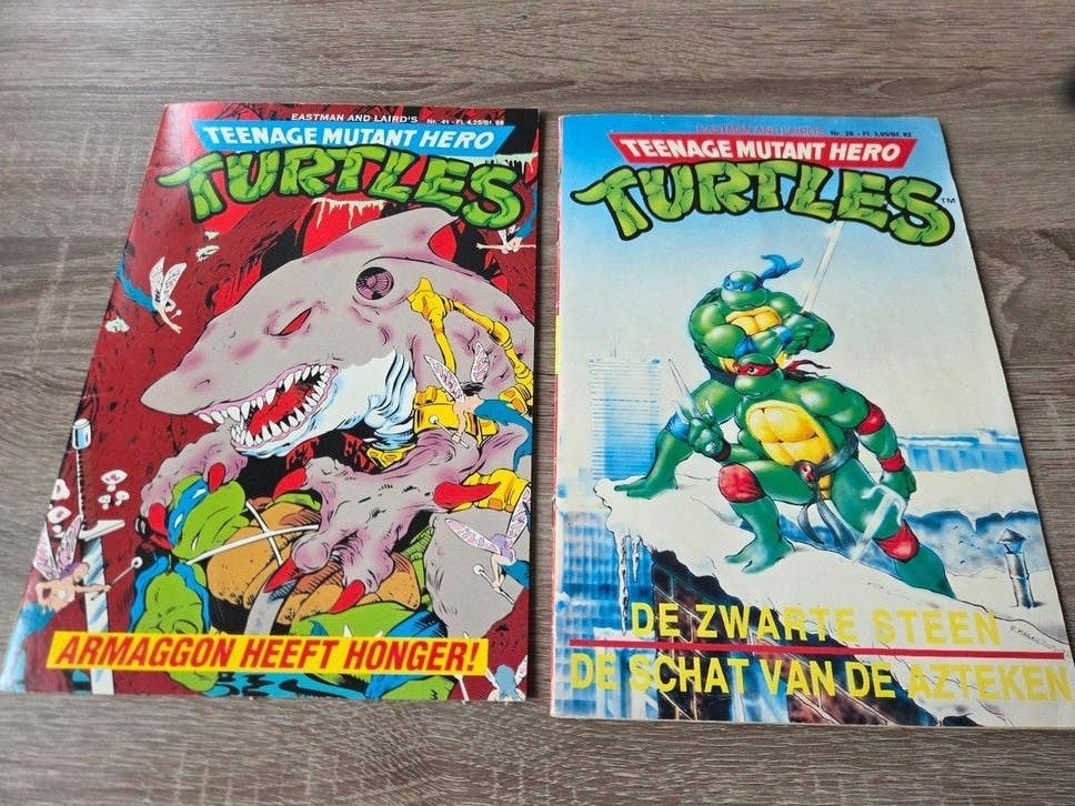 Teenage Mutant Hero Turtles 2x, Boeken, Meerdere comics, Ophalen of Verzenden, Gelezen, Europa