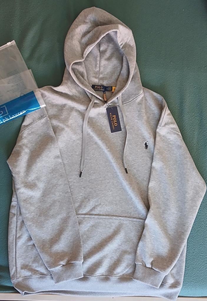 Nieuwe Polo Ralph Lauren Hoodie Grijs - Maat XL, Ophalen of Verzenden, Nieuw, Maat 56/58 (XL), Grijs