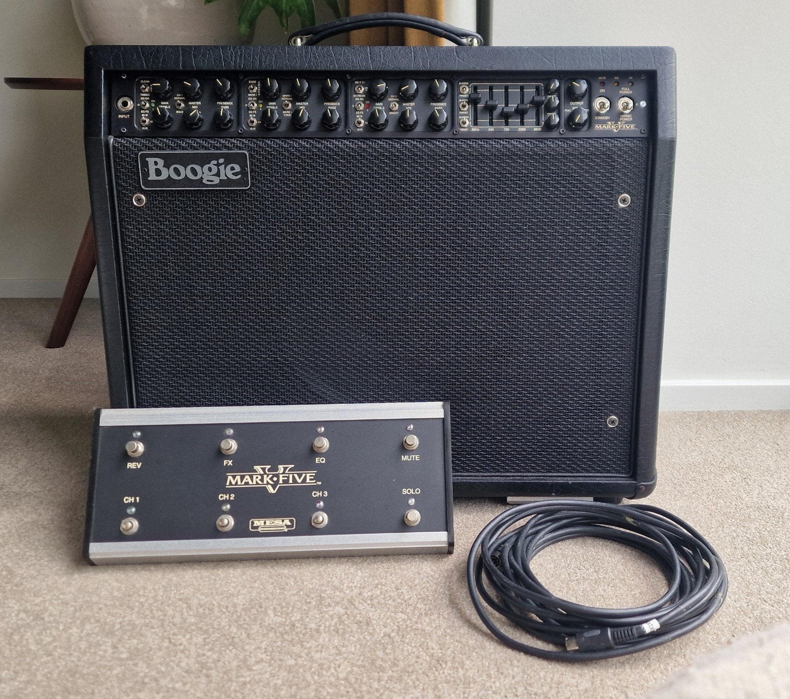 Mesa Boogie Mark V 90w combo, Muziek en Instrumenten, Ophalen, Zo goed als nieuw, Gitaar, 50 tot 100 watt
