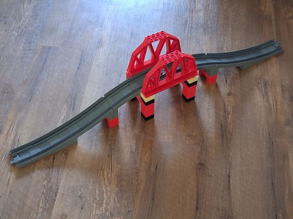 Duplo 3774 Spoorbrug, Gebruikt, Overige thema's, Overige typen, Ophalen of Verzenden