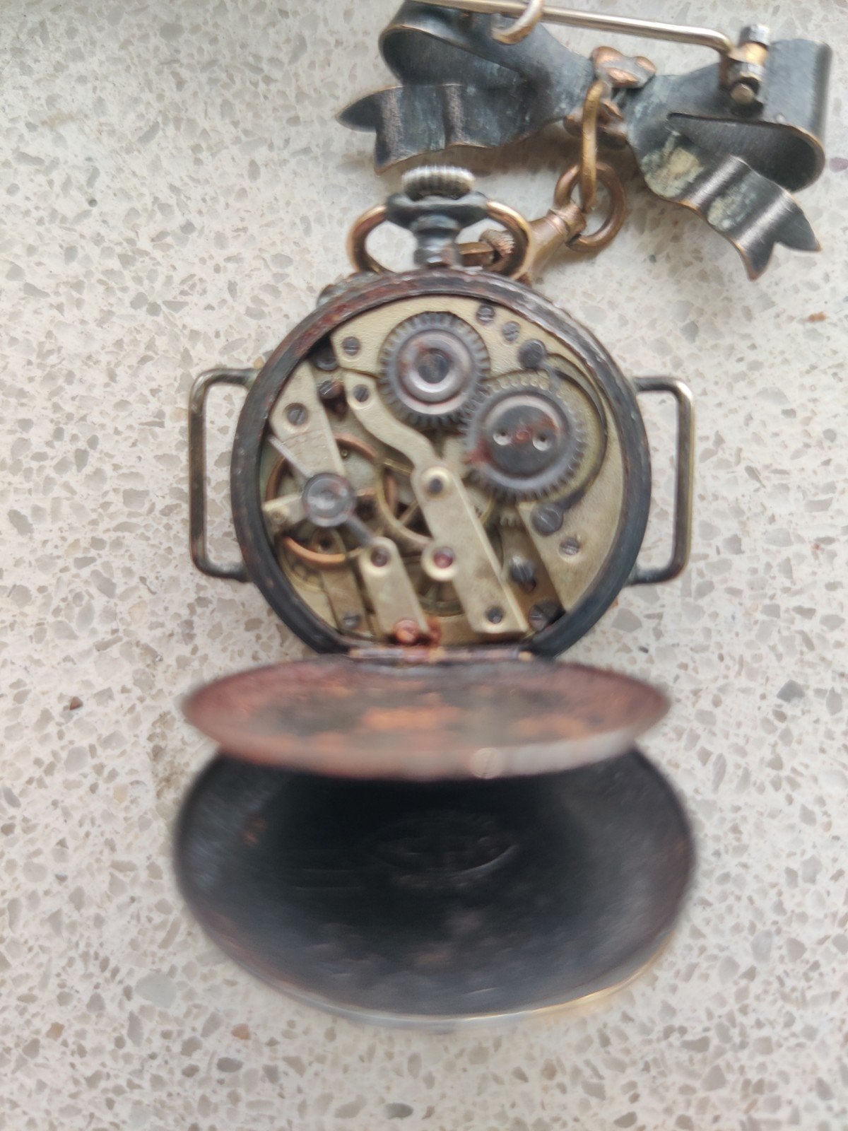 Antiek zakhorloge - Acier Inoxydable, Overige merken, Zakhorloge, Staal, 1900 tot 1930