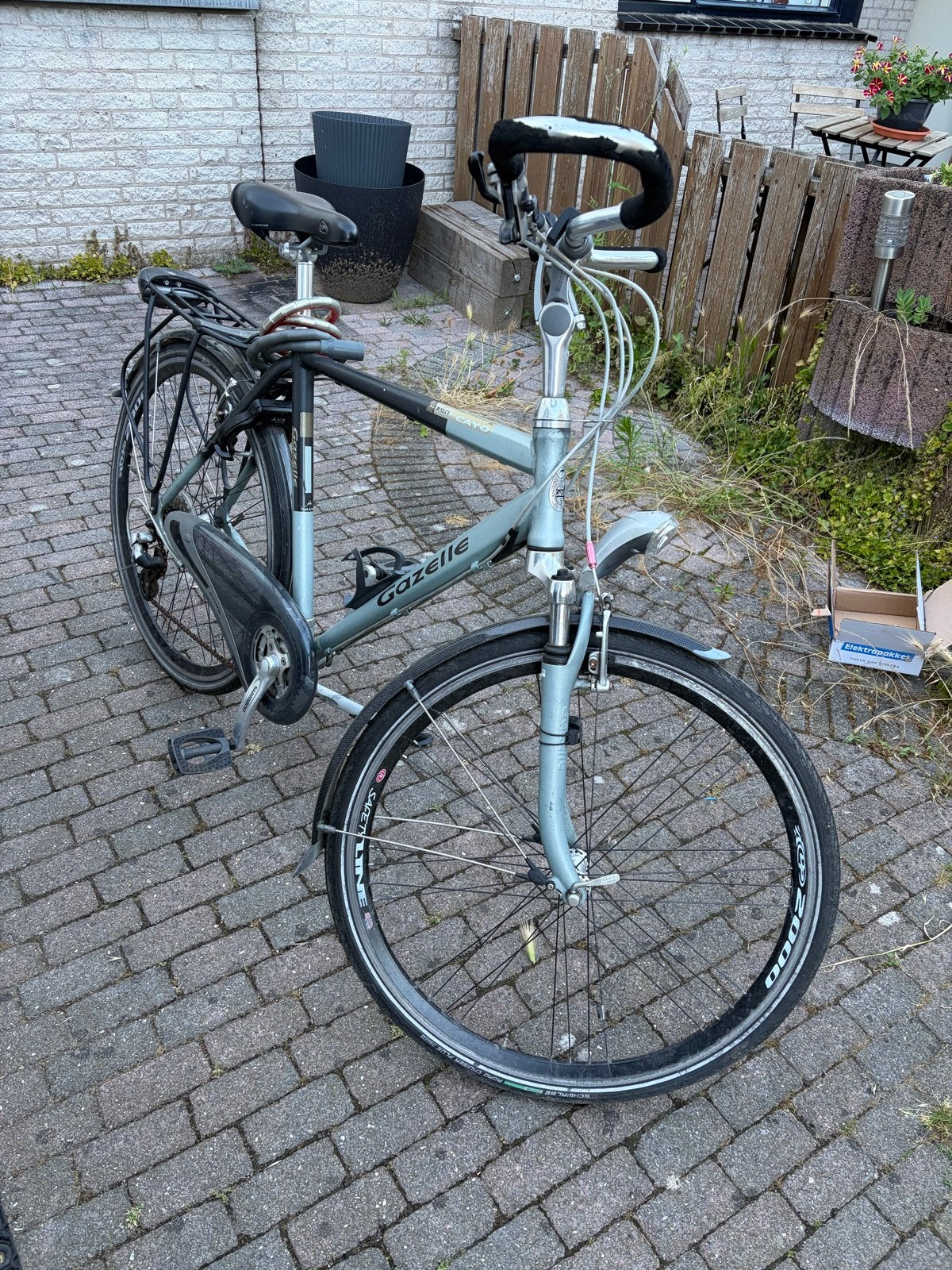 Gazelle Cayo Alu-Lite, Fietsen en Brommers, Ophalen, Gebruikt, Velgrem, Versnellingen
