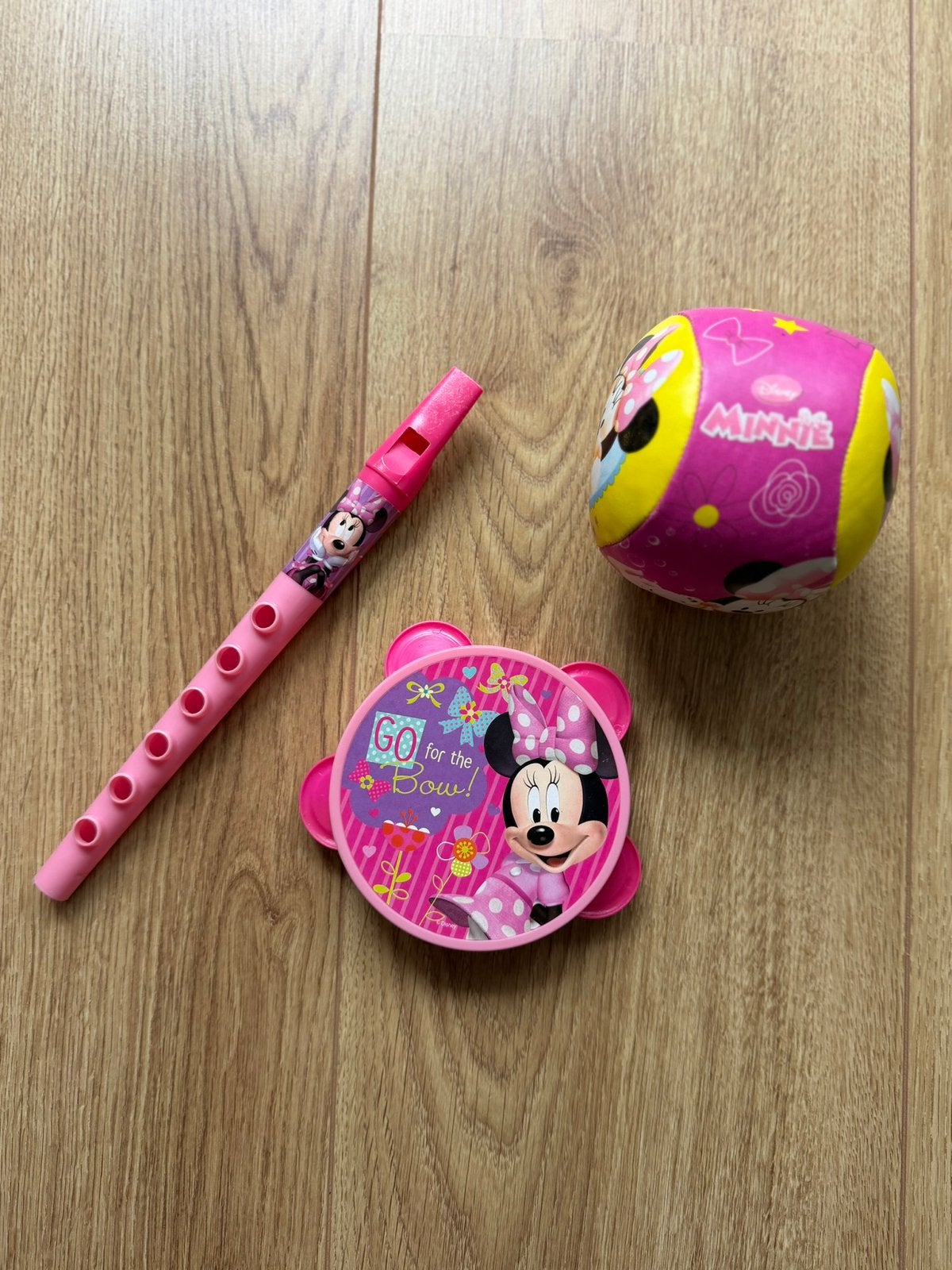 Disney, Minnie Mouse, speelgoed-muziekinstrumenten set, Ophalen of Verzenden, Mickey Mouse, Zo goed als nieuw, Overige typen